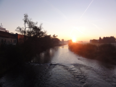 Sonnenaufgang an der Ruhr