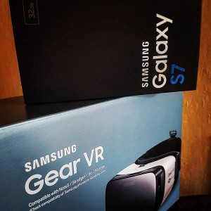 Samsung Galaxy S7 und Samsung Gear VR