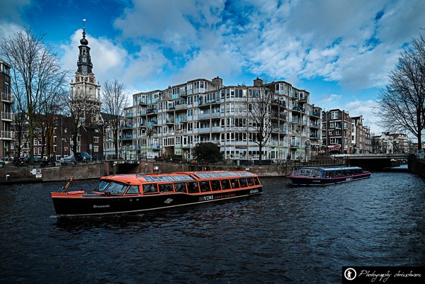 Grachtenrundfahrt auf Amsterdams Kanäle