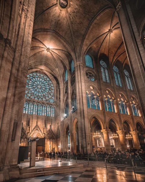 Fotografie - Notre Dame Paris, Frankreich